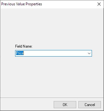 Previous Value transformation properties