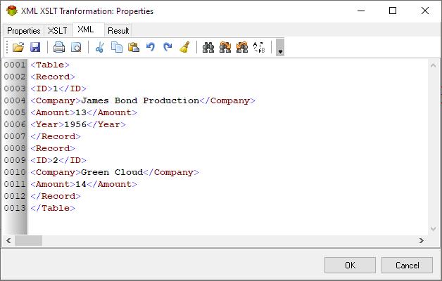 XML XSLT Transformation function properties