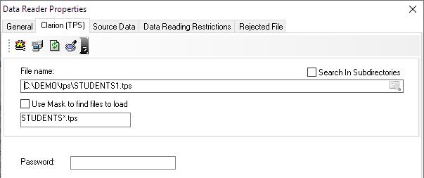 Clarion TPS Reader