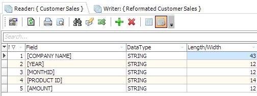 Data Definition View