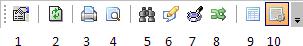 Data Definition View Toolbar