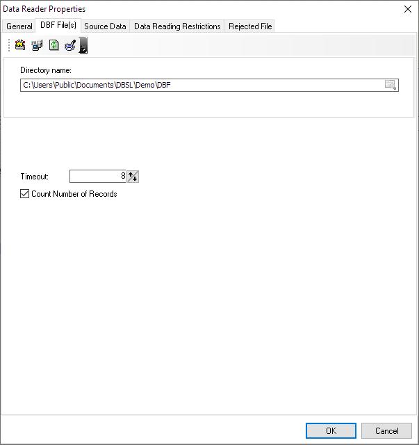 DBF Data Reader Source