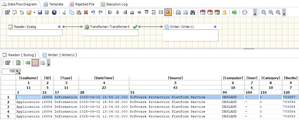 Windows Event Log Example