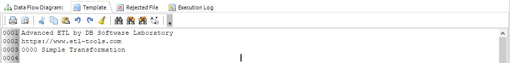 Template Tab