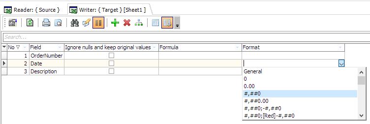 Excel cell formatting