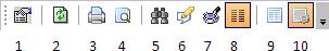 Data Definition View Toolbar