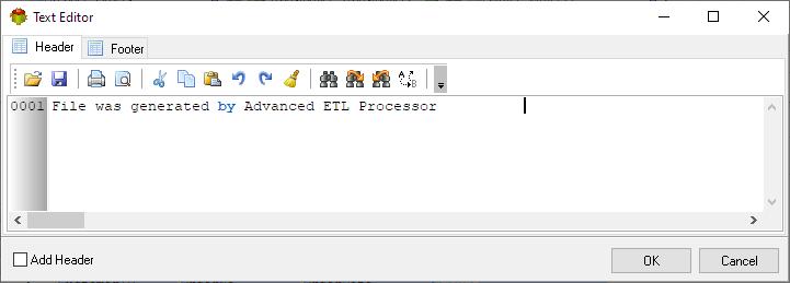 Using Header and Footer