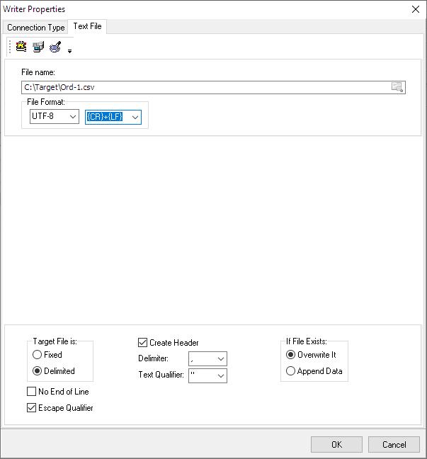 Text file name