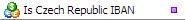 Is Czech Republic IBAN Validation Function