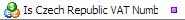 Is Czech Republic VAT Number Validation Function
