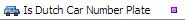 Is Dutch Car Number Plate Validation Function