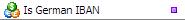 Is German IBAN Validation Function