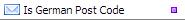 Is German Post Code Validation Function
