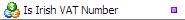 Is Irish VAT Number Validation Function