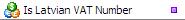 Is Latvian VAT Number Validation Function