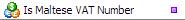Is Maltese VAT Number Validation Function