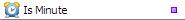 Is Minute Validation Function