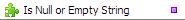 Is Null or Empty String Validation Function