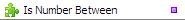 Is Number Between Validation Function