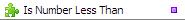 Is Number Less Than Validation Function