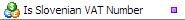 Is Slovenian VAT Number Validation Function