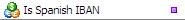 Is Spanish IBAN Validation Function