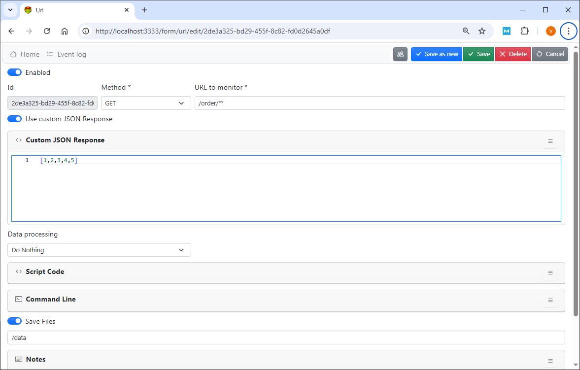 Custom JSON Response