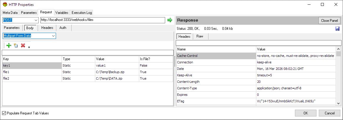 Save Files Example