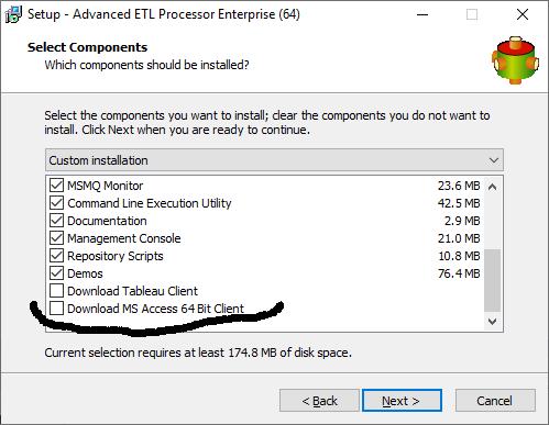 Installing MS Access Runtime