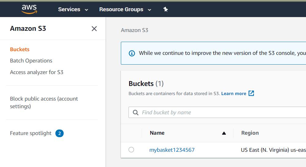 Amazon S3 Bucket