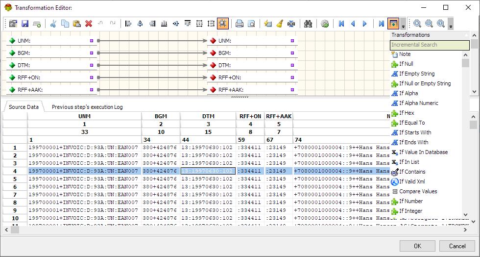Result of deduplication
